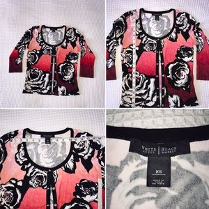 Whit House Black Market scoop neck cardigan